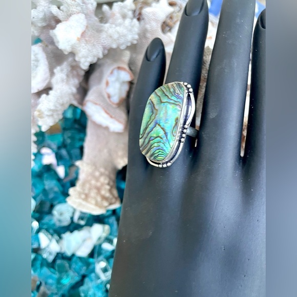 Sterling Silver and Abalone Assorted Artisan Handcrafted Jewelry Selections - Picture 15 of 16